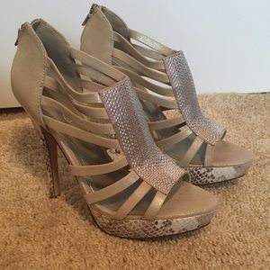 Aldo Open Toe Pumps